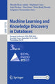 Book cover of: Machine Learning and Knowledge Discovery in Databases. By: Massih-Reza Amini