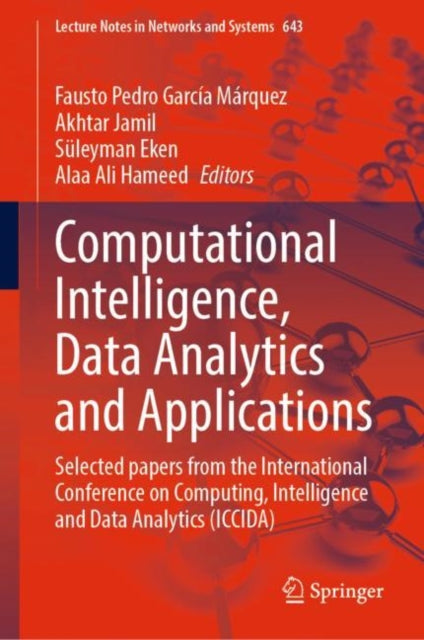 Book cover of: Computational Intelligence, Data Analytics and Applications. By: Fausto Pedro García Márquez