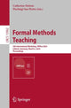 Book cover of: Formal Methods Teaching. By: Catherine Dubois