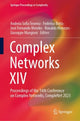 Book cover of: Complex Networks XIV. By: Andreia Sofia Teixeira