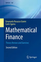 Book cover of: Mathematical Finance. By: Emanuela Rosazza Gianin