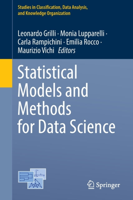 Book cover of: Statistical Models and Methods for Data Science. By: Leonardo Grilli