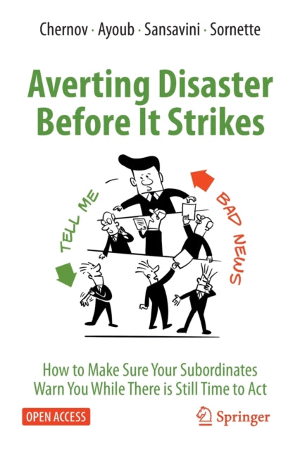 Book cover of: Averting Disaster Before It Strikes. By: Dmitry Chernov