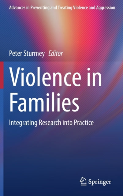 Book cover of: Violence in Families. By: Peter Sturmey