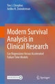 Book cover of: Modern Survival Analysis in Clinical Research. By: Ton J. Cleophas