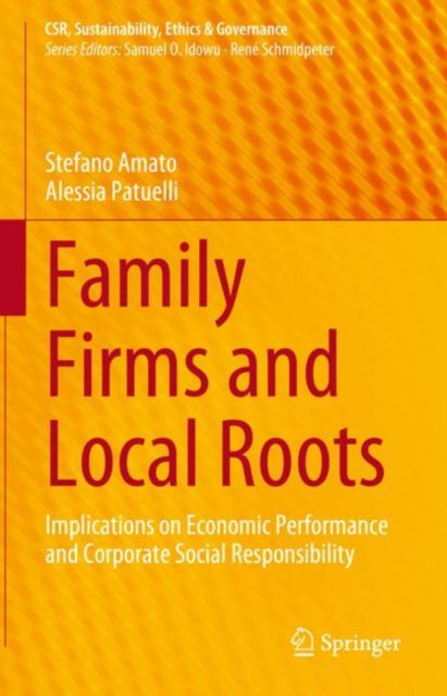 Book cover of: Family Firms and Local Roots. By: Stefano Amato