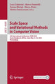 Book cover of: Scale Space and Variational Methods in Computer Vision. By: Luca Calatroni