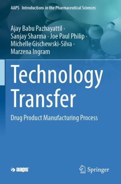 Book cover of: Technology Transfer. By: Ajay Babu Pazhayattil