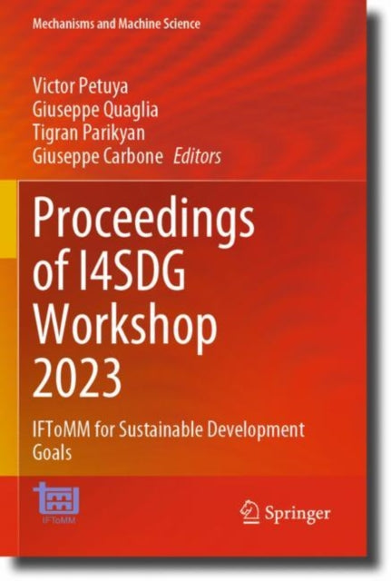 Book cover of: Proceedings of I4SDG Workshop 2023. By: Victor Petuya