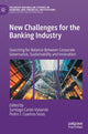 Book cover of: New Challenges for the Banking Industry. By: Santiago Carbó-Valverde