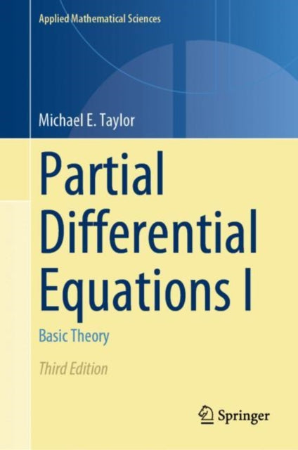 Book cover of: Partial Differential Equations I. By: Michael E. Taylor