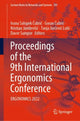 Book cover of: Proceedings of the 9th International Ergonomics Conference. By: Ivana Salopek Čubrić