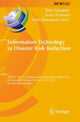 Book cover of: Information Technology in Disaster Risk Reduction. By: Terje Gjøsæter