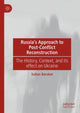 Book cover of: Russia's Approach to Post-Conflict Reconstruction. By: Sultan Barakat