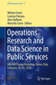 Book cover of: Operations Research and Data Science in Public Services. By: Matteo Cosmi