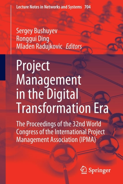 Book cover of: Project Management in the Digital Transformation Era. By: Sergey Bushuyev