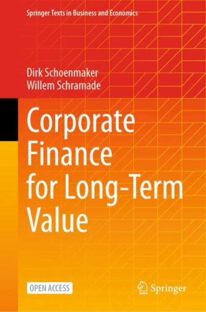 Corporate Finance for Long-Term Value 9783031350085 Dirk Schoenmaker