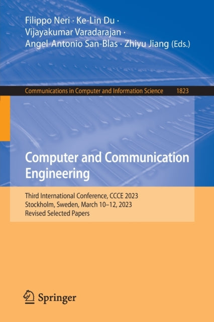 Book cover of: Computer and Communication Engineering. By: Filippo Neri