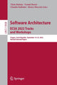 Book cover of: Software Architecture. ECSA 2022 Tracks and Workshops. By: Thais Batista