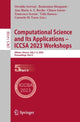 Book cover of: Computational Science and Its Applications – ICCSA 2023 Workshops. By: Osvaldo Gervasi