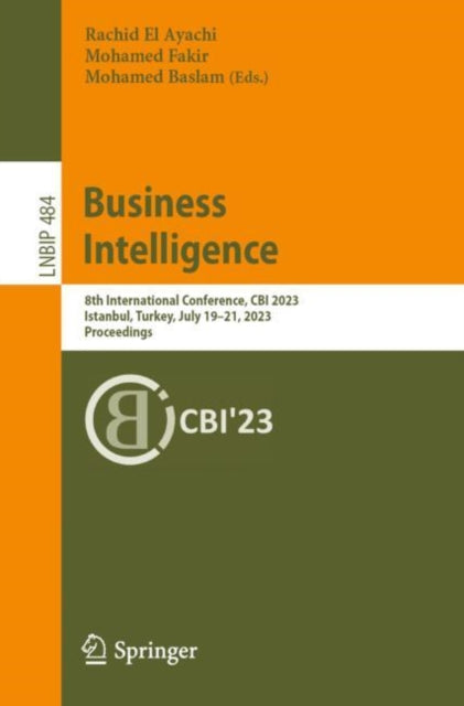 Book cover of: Business Intelligence. By: Rachid El Ayachi