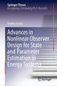 Book cover of: Advances in Nonlinear Observer Design for State and Parameter Estimation in Energy Systems. By: Andreu Cecilia