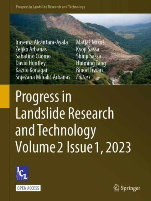 Book cover of: Progress in Landslide Research and Technology, Volume 2 Issue 1, 2023. By: Irasema Alcántara-Ayala