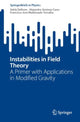 Book cover of: Instabilities in Field Theory. By: Adrià Delhom