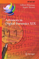 Book cover of: Advances in Digital Forensics XIX. By: Gilbert Peterson