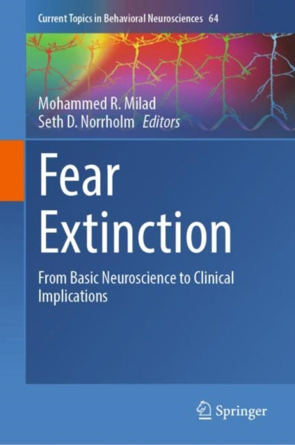 Book cover of: Fear Extinction. By: Mohammed R. Milad