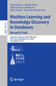 Book cover of: Machine Learning and Knowledge Discovery in Databases: Research Track. By: Danai Koutra