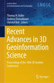 Book cover of: Recent Advances in 3D Geoinformation Science. By: Thomas H. Kolbe