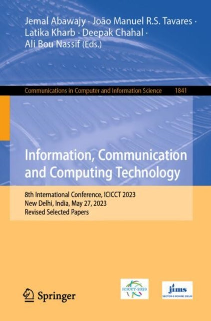 Book cover of: Information, Communication and Computing Technology. By: Jemal Abawajy