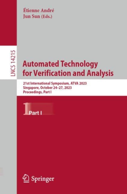 Book cover of: Automated Technology for Verification and Analysis. By: Étienne André