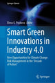 Book cover of: Smart Green Innovations in Industry 4.0. By: Elena G. Popkova