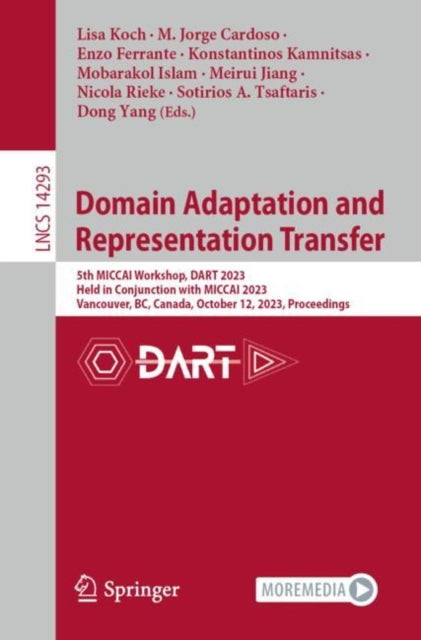 Book cover of: Domain Adaptation and Representation Transfer. By: Lisa Koch