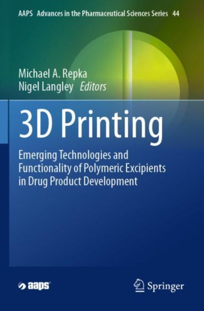 Book cover of: 3D Printing. By: Michael A. Repka