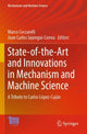 Book cover of: State-of-the-Art and Innovations in Mechanism and Machine Science. By: Marco Ceccarelli