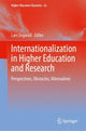Book cover of: Internationalization in Higher Education and Research. By: Lars Engwall