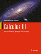 Book cover of: Calculus III. By: Mehdi Rahmani-Andebili