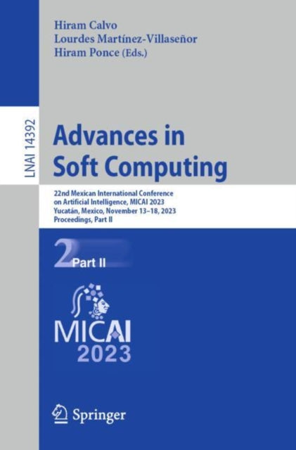 Book cover of: Advances in Soft Computing. By: Hiram Calvo