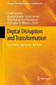 Book cover of: Digital Disruption and Transformation. By: Daniel Schallmo