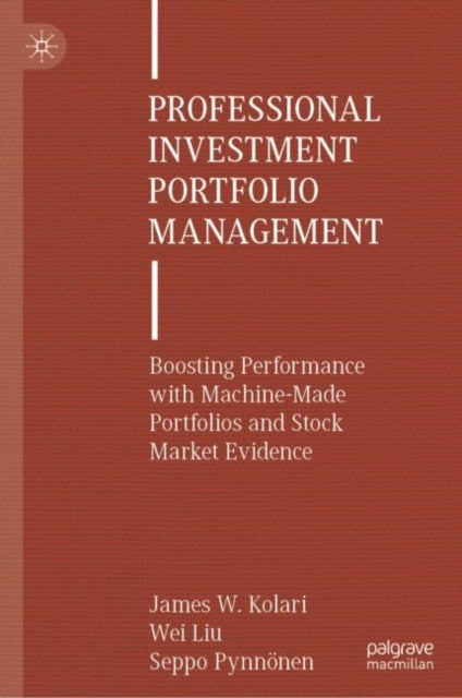 Book cover of: Professional Investment Portfolio Management. By: James W. Kolari