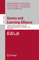 Book cover of: Games and Learning Alliance. By: Pierpaolo Dondio