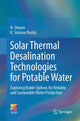 Book cover of: Solar Thermal Desalination Technologies for Potable Water. By: H. Sharon