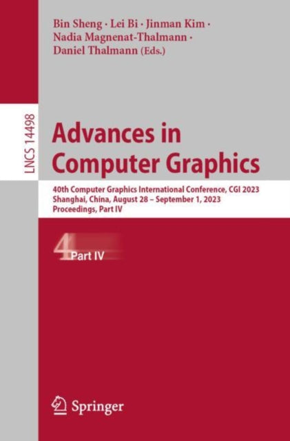Book cover of: Advances in Computer Graphics. By: Bin Sheng