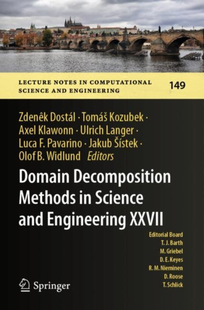 Book cover of: Domain Decomposition Methods in Science and Engineering XXVII