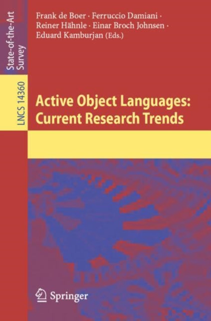 Book cover of: Active Object Languages: Current Research Trends