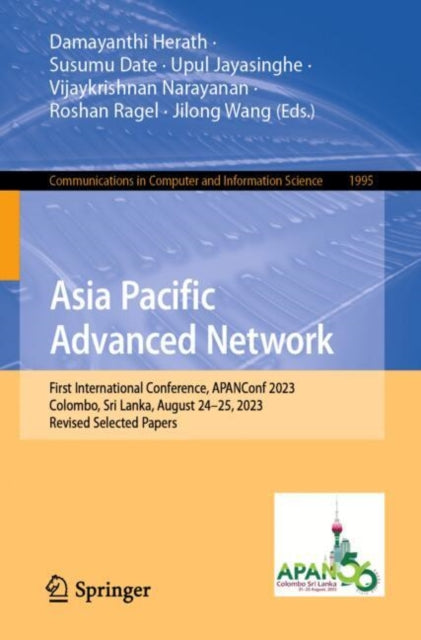 Book cover of: Asia Pacific Advanced Network. By: Damayanthi Herath