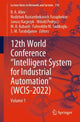 Book cover of: 12th World Conference “Intelligent System for Industrial Automation” (WCIS-2022). By: R. A. Aliev